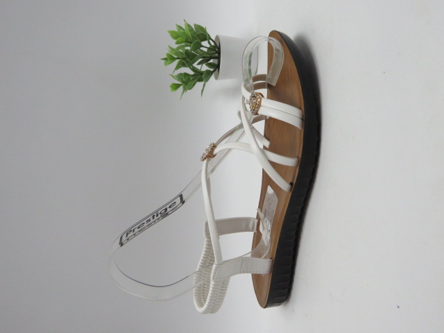 Sandały damskie W565-2 WHITE 36-41