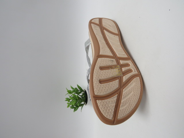 Sandały damskie W576-5 SILVER 36-41 2