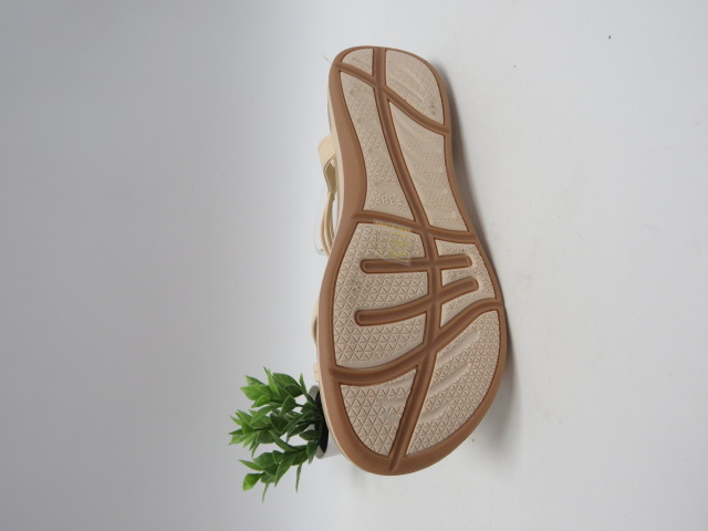 Sandały damskie FY6962 BEIGE 36-41 2