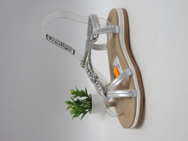 Sandały damskie FY6828 SILVER 36-41 1