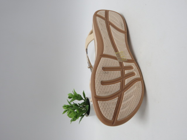 Sandały damskie FY6910 BEIGE 36-41 2