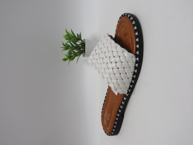 Klapki Damskie W262 WHITE 36-41
