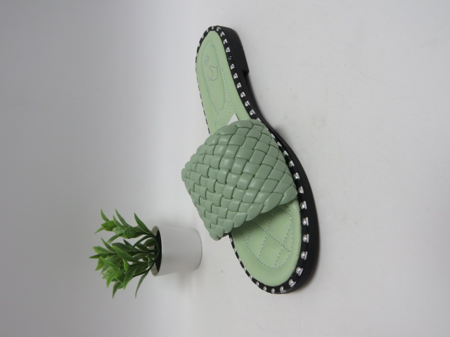 Klapki Damskie W262 GREEN 36-41 1