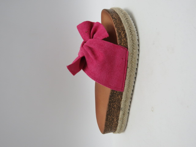Klapki Damskie DF852 FUSHIA 36-41