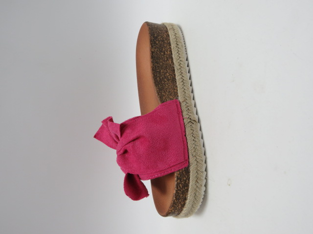 Klapki Damskie DF852 FUSHIA 36-41 1