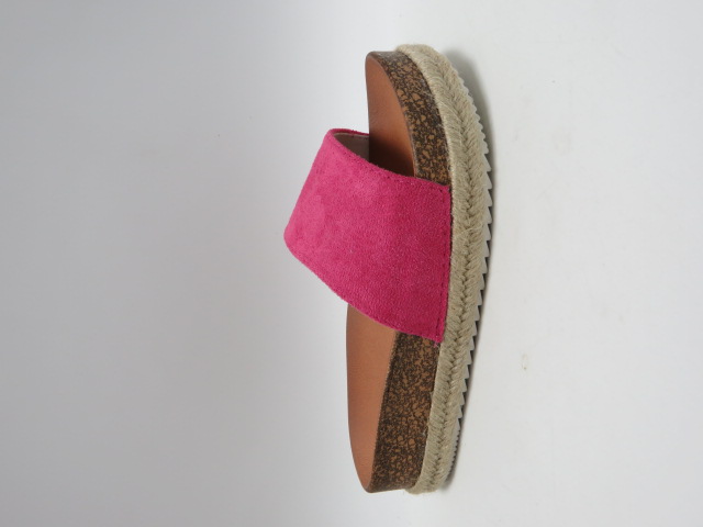 Klapki Damskie DF850 FUSHIA 36-41