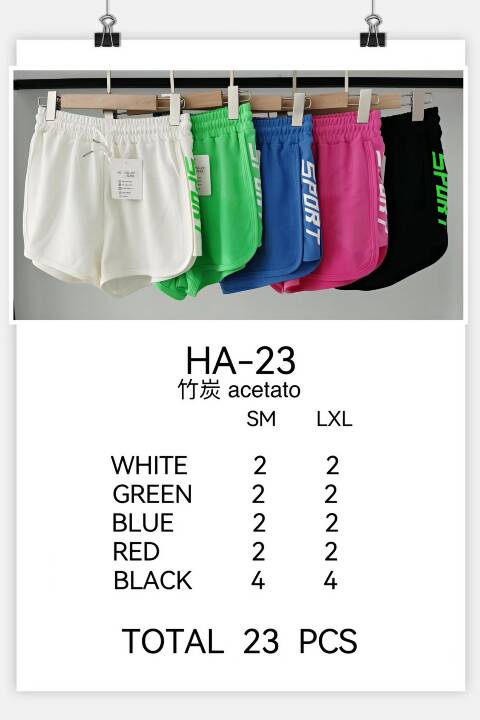 Szorty damskie HA-23 Mix kolor S/M-L/XL 1