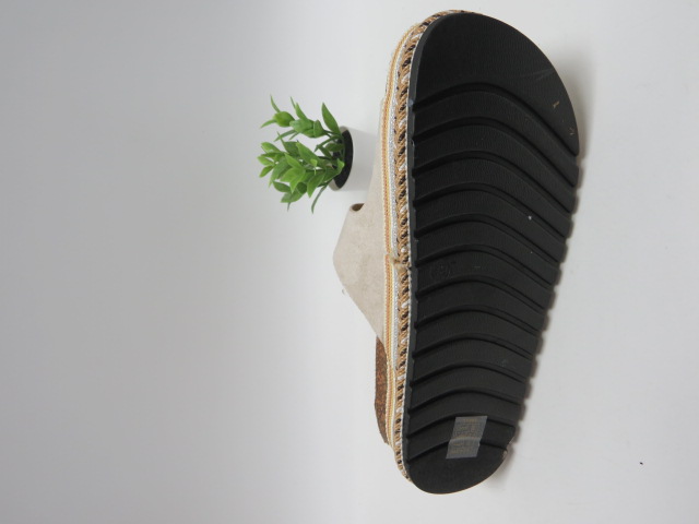 Klapki Damskie DF869 BEIGE 36-41 2