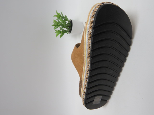 Klapki Damskie DF869 CAMEL 36-41 2