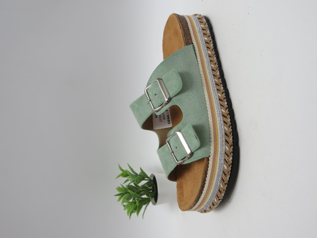 Klapki Damskie DF869 VERDE 36-41