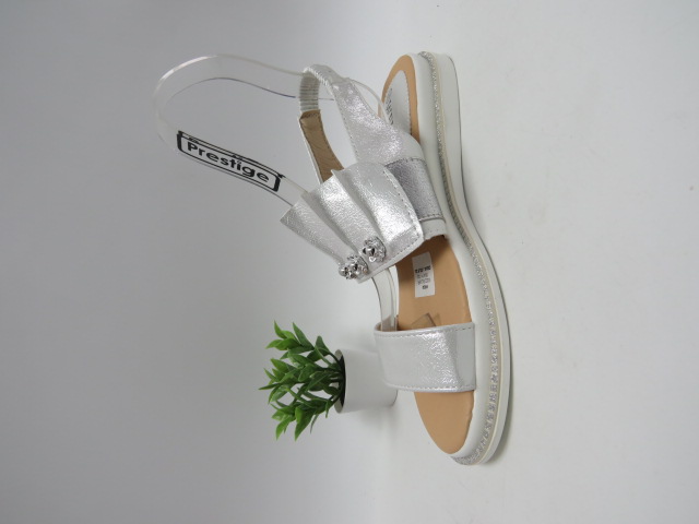 Sandały damskie W202 SILVER 36-41 1