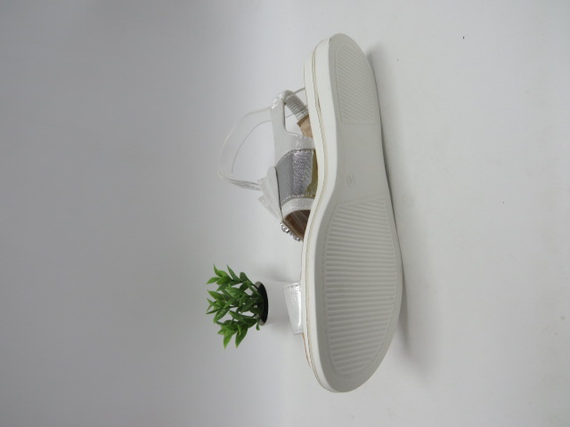 Sandały damskie W202 SILVER 36-41 2