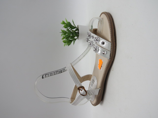 Sandały damskie W228 SILVER 36-41