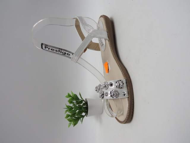 Sandały damskie W228 SILVER 36-41 1