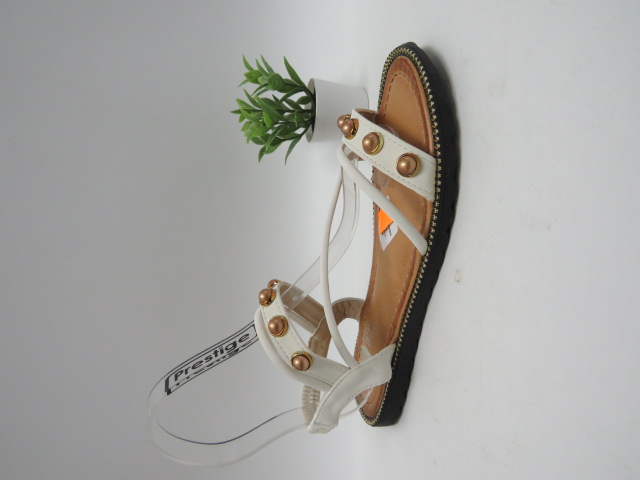 Sandały damskie W163 WHITE 36-41