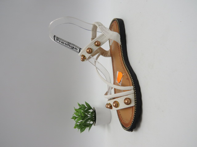Sandały damskie W163 WHITE 36-41 1