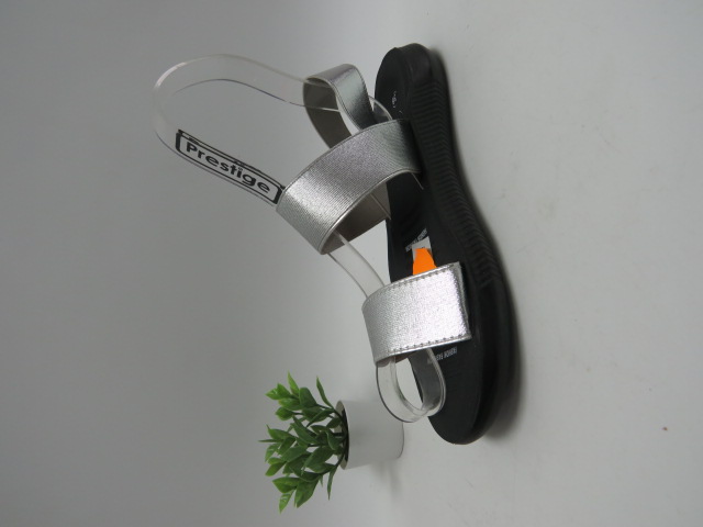 Sandały damskie W337 SILVER 36-41 1