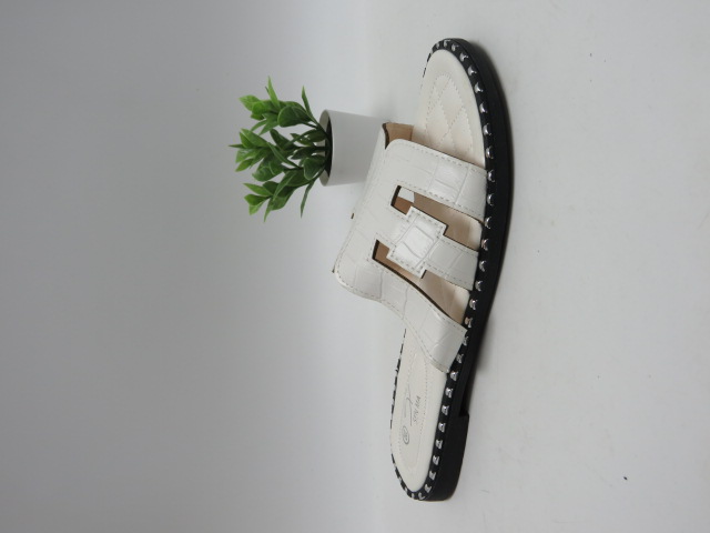 Klapki Damskie W375 WHITE 36-41
