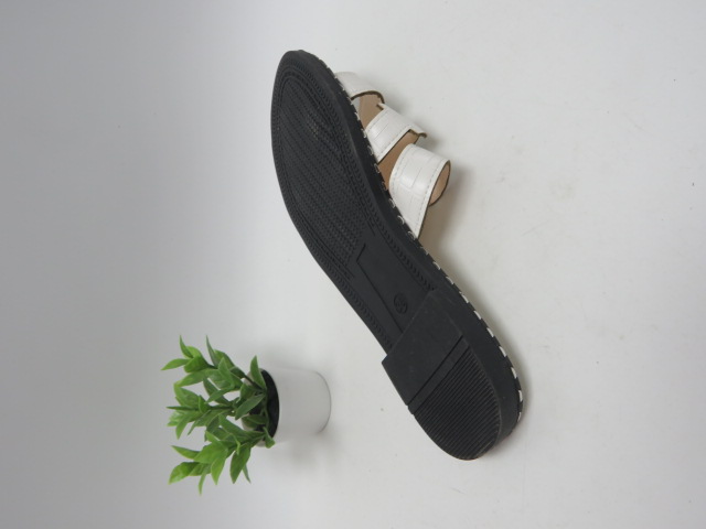 Klapki Damskie W375 WHITE 36-41 2
