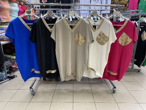 Bluzka damskie 2979 Mix kolor Standard (Towar Tureckie)