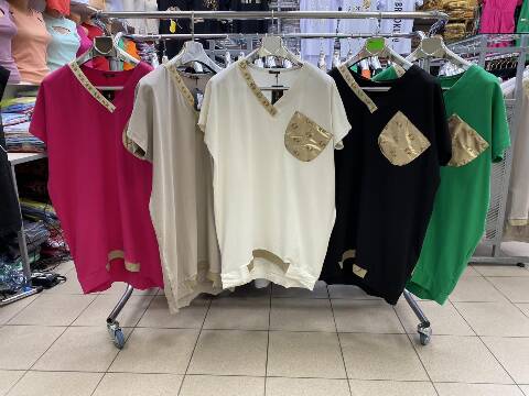 Bluzka damskie 2980 Mix kolor Standard (Towar Tureckie)