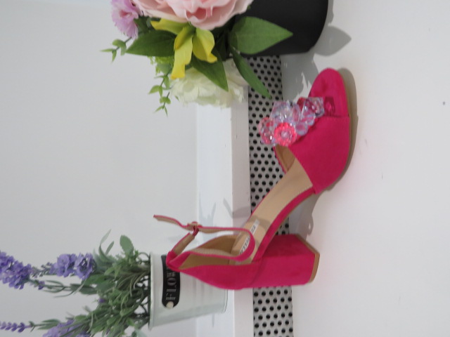 Czółenka Damskie HB2518 FUSHIA 36-41 1