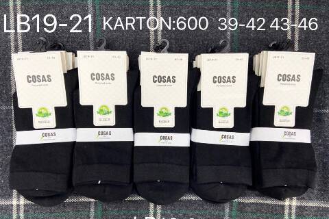 Skarpety męskie LB19-21 1 kolor 39-46