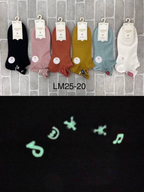 Stopki damskie LM25-22 Mix kolor 35-42