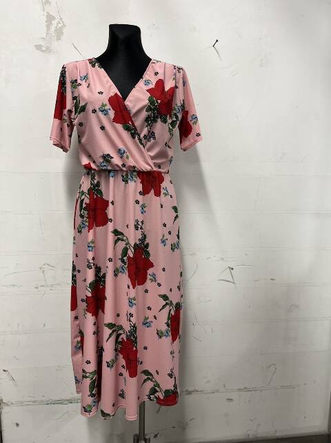 Sukienka damskie 3050 Mix 2 kolor L-2XL (Towar Polskie)
