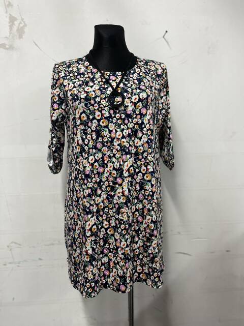 Tunika damskie 3056 Mix 2 kolor 48-54 (Towar Polskie)