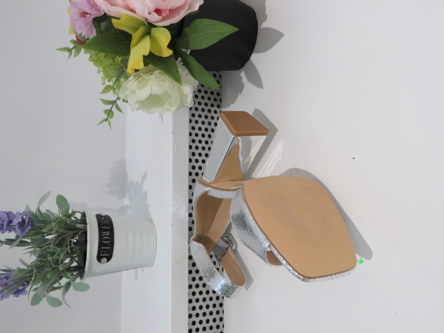 Czółenka Damskie X8287 SILVER 36-41 2