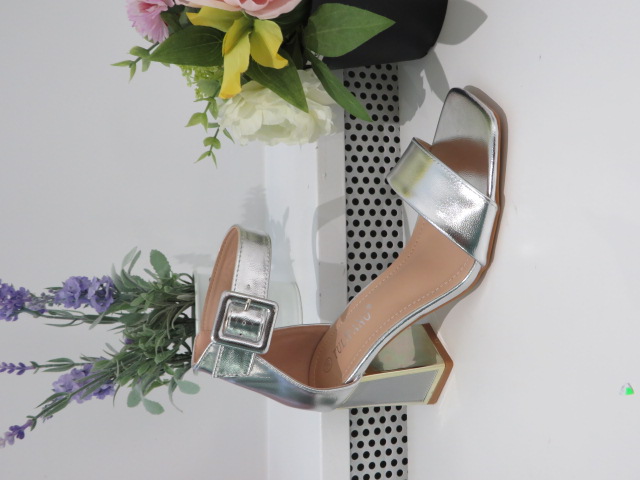 Czółenka Damskie L7869 SILVER 36-41