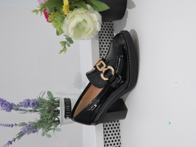 Czółenka Damskie SA6199 BLACK 36-41