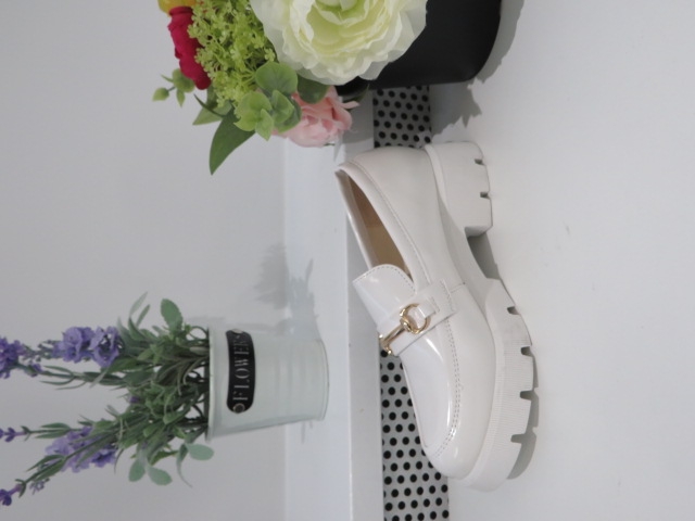 Półbuty Dziecięce 22074 WHITE 30-35 1