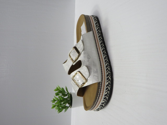 Klapki Damskie FB209 WHITE 36-41