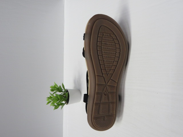 Sandały damskie 858-12 BLACK 36-41 2