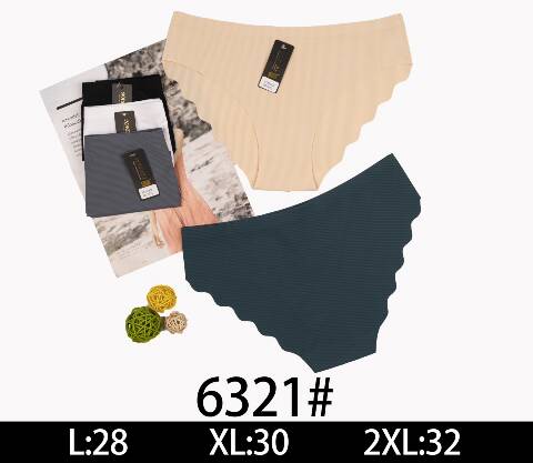 Majtki damskie 6321 Mix kolor L-2XL 1