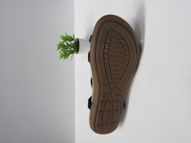 Sandały damskie 858-17 BLACK 36-41 2