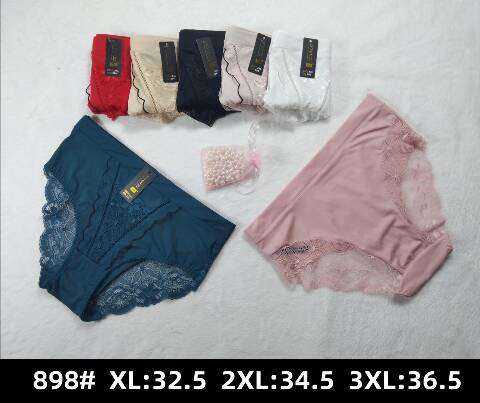 Majtki damskie 898 Mix kolor XL-3XL