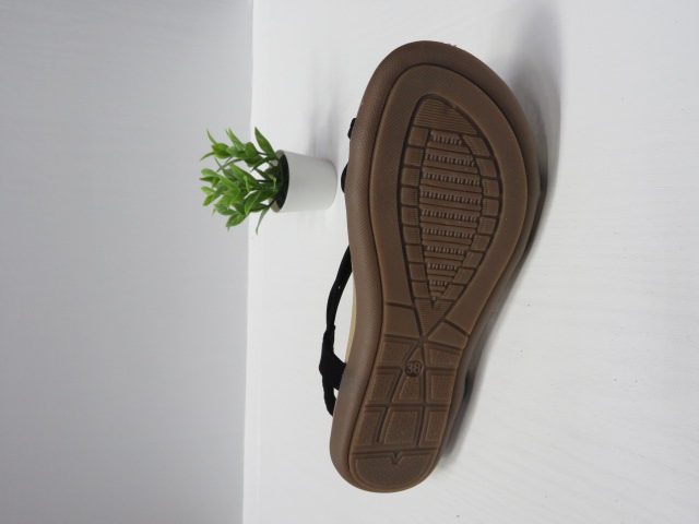 Sandały damskie 858-15 BLACK 36-41 2