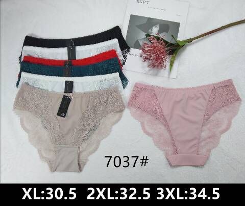 Majtki damskie 7037 Mix kolor XL-3XL 1