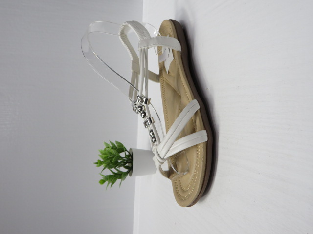 Sandały damskie 858-18 WHITE 36-41