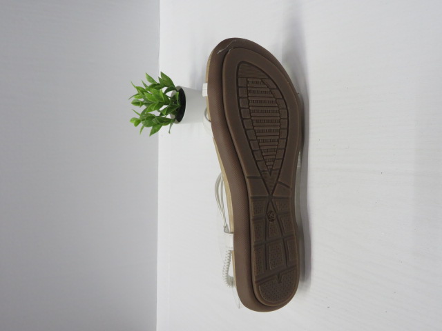 Sandały damskie 858-18 WHITE 36-41 2