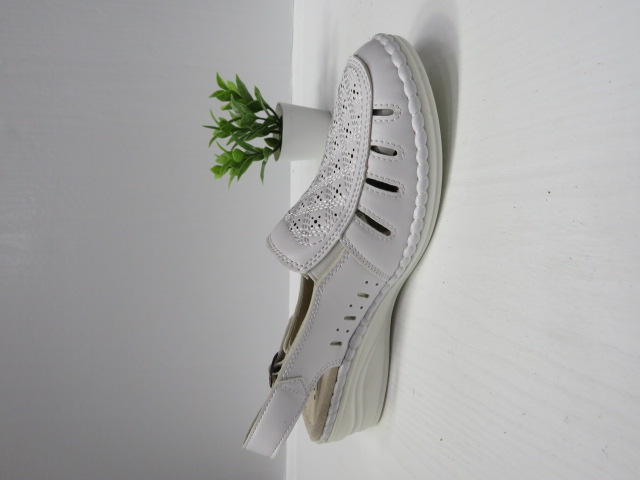 Sandały damskie 11560-8 WHITE 36-41 1