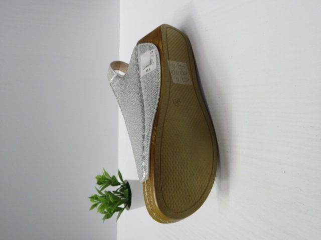 Sandały damskie C9904-12 SILVER 36-41 2