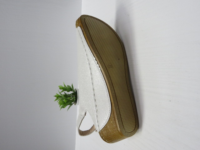 Sandały damskie C9904-12A SILVER 36-41 2