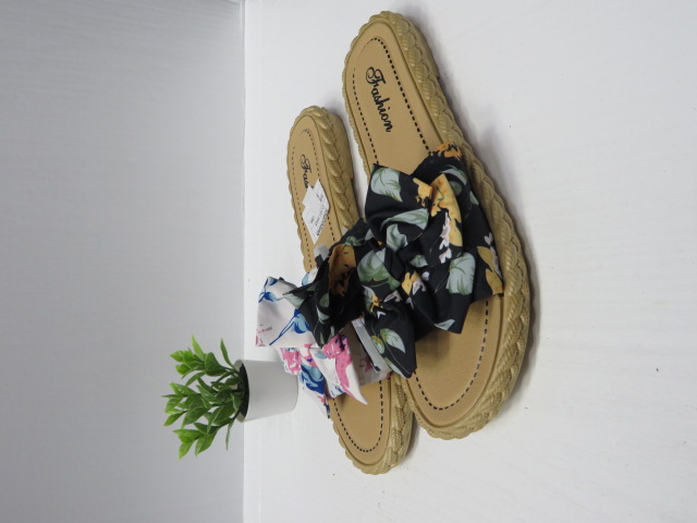 Klapki Damskie C-131 BLACK/BLUE/WHITE/PINK/BEIGE 36-41