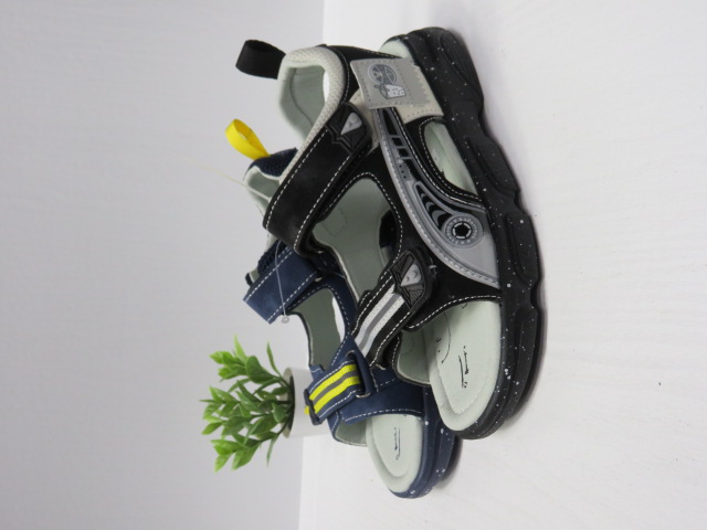 Sandały Dziecięce 4332-22 BLACK/GREY/BLUE 32-37