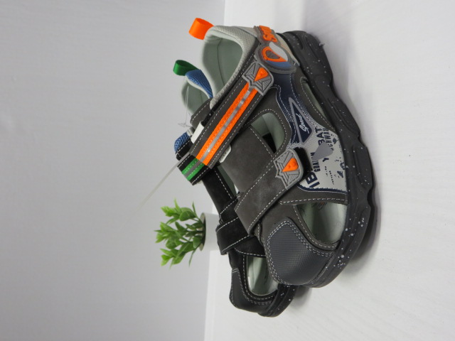 Sandały Dziecięce 4335-22 BLACK/GREY/BLUE 32-37