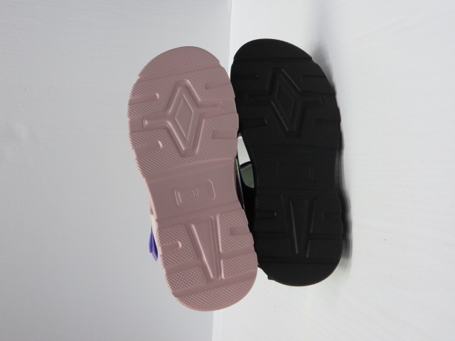 Sandały Dziecięce 4330-22 BLACK/GREY/PINK 32-37 2